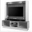 Home para Sala Antares Tv 55" Off-White/Cedro